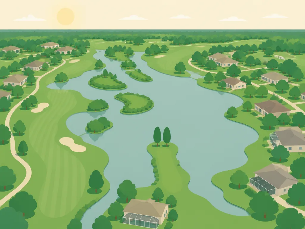 Illustration of The Country Club at Silver Springs Shores