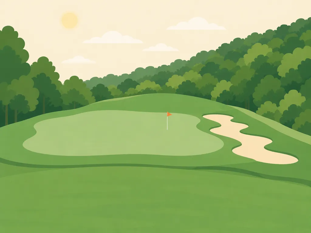 Illustration of Boots Randolph Golf Course