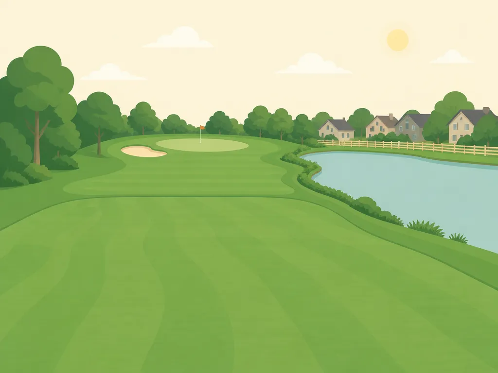 Illustration of The Broadlands Golf Course