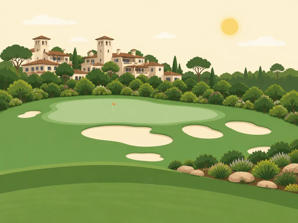 Illustration of The Bridges at Rancho Santa Fe