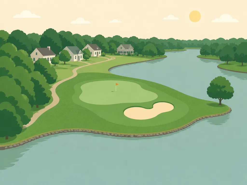 Illustration of Greensboro National Golf Club