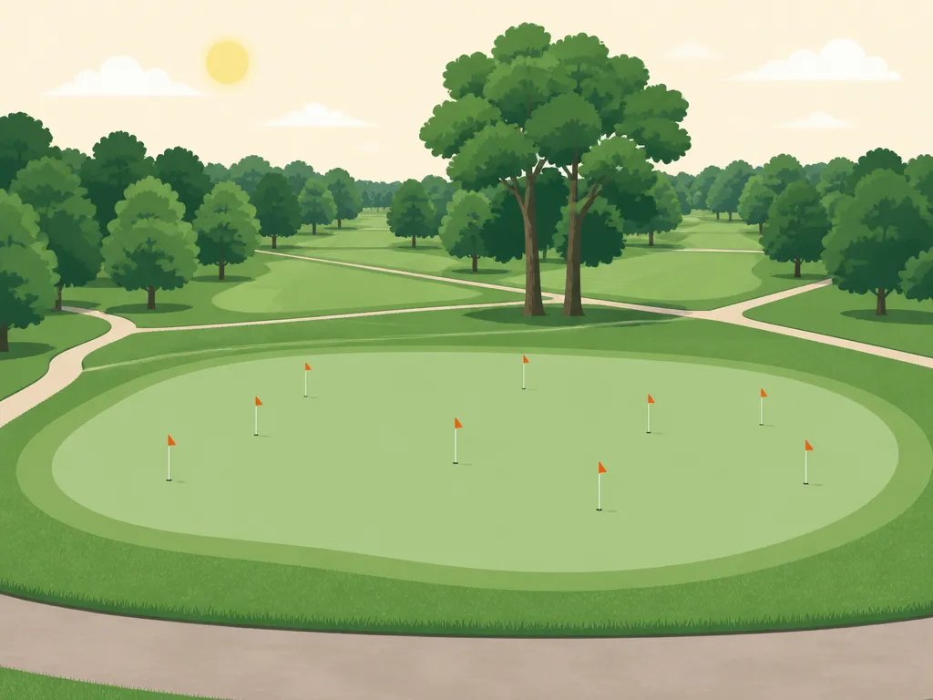 Illustration of Piney Woods Country Club