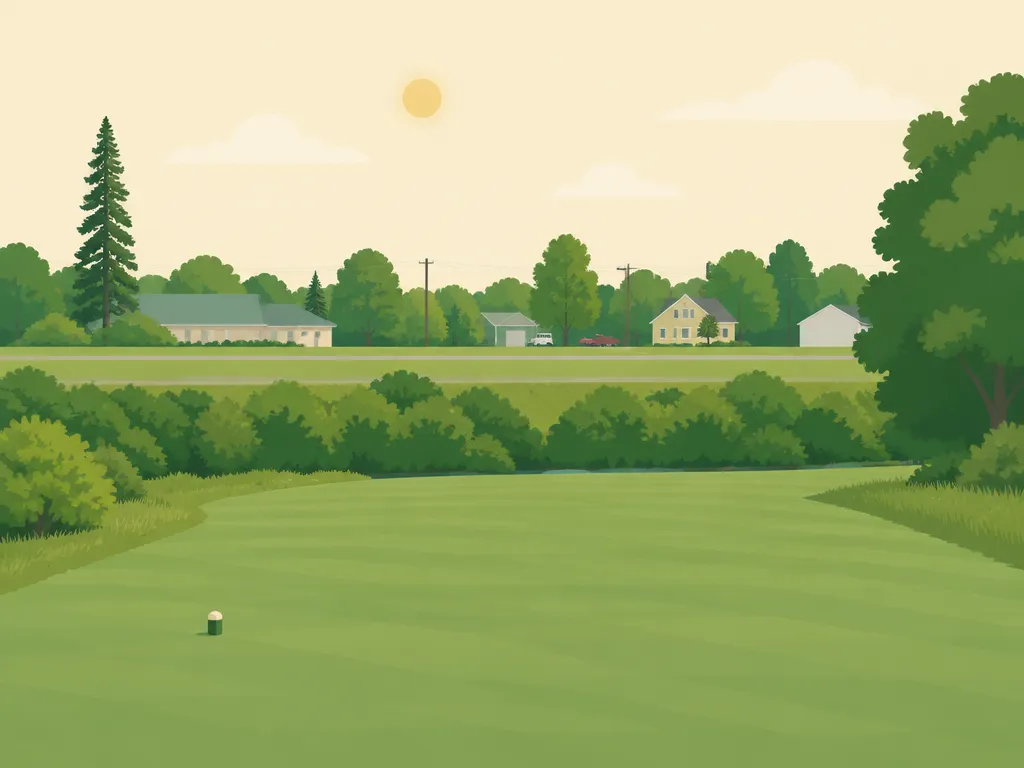 Illustration of Rosebrook Golf Course