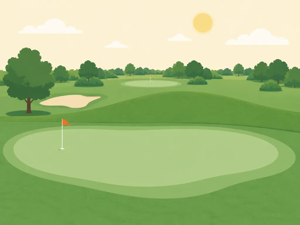 Illustration of Maple Creek Golf Course
