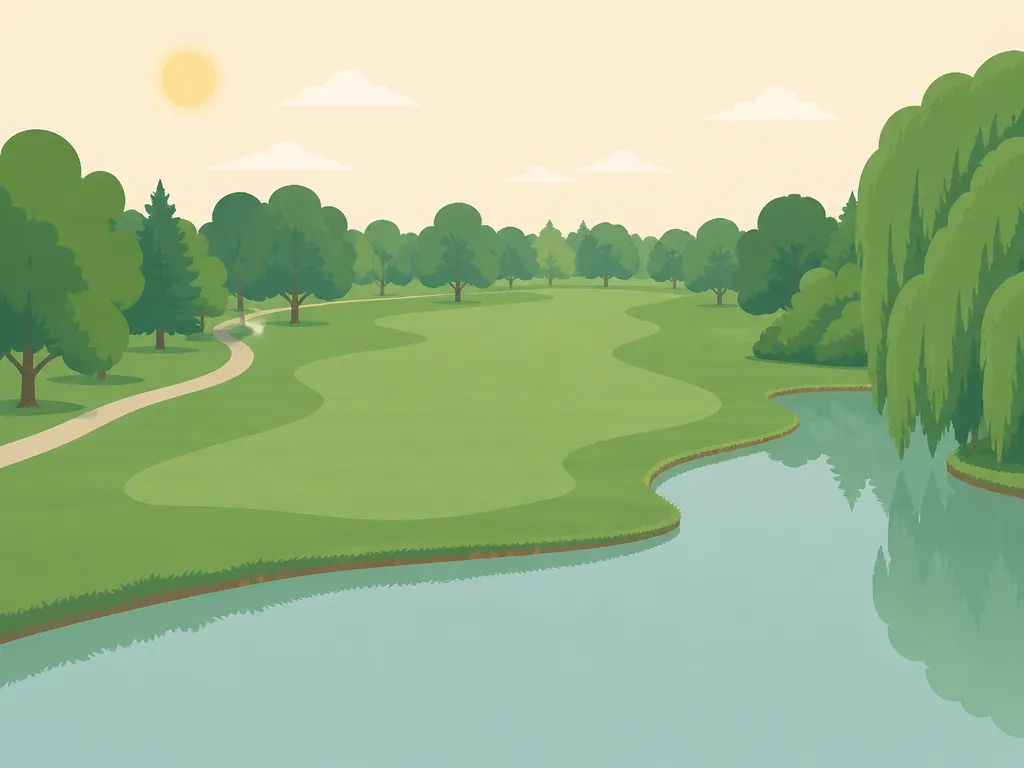 Illustration of Tam O'Shanter Golf Course
