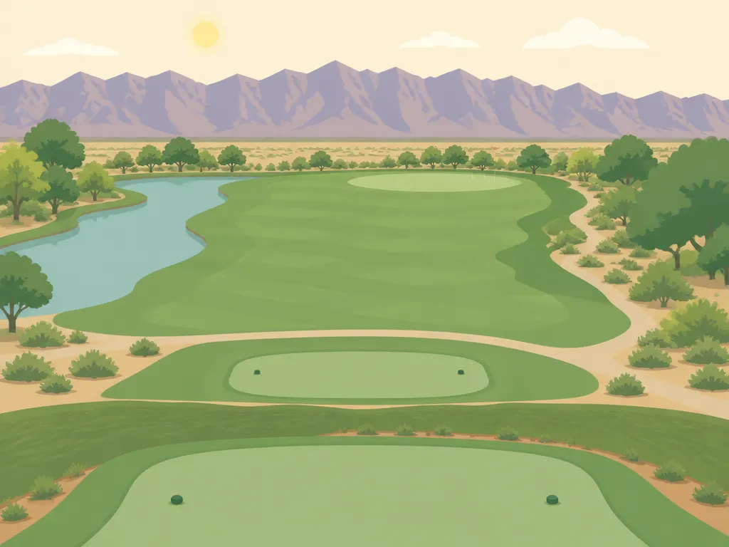 Illustration of Whirlwind Golf Club (Cattail)