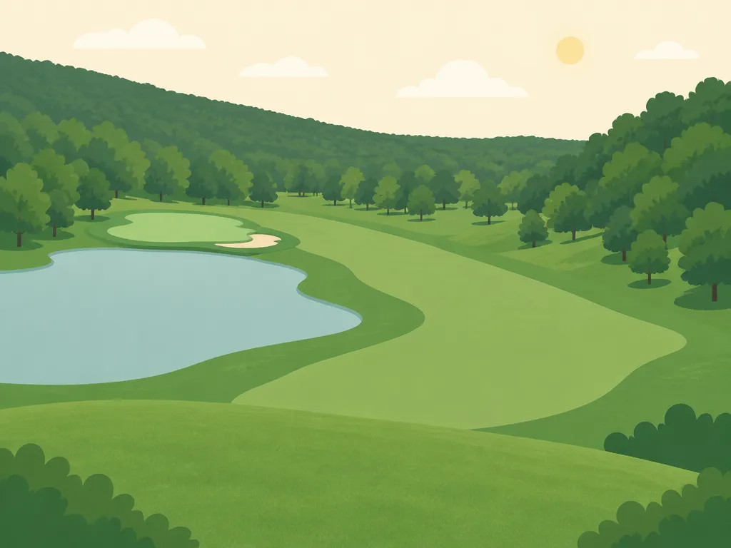 Illustration of Los Alamos County Golf Course