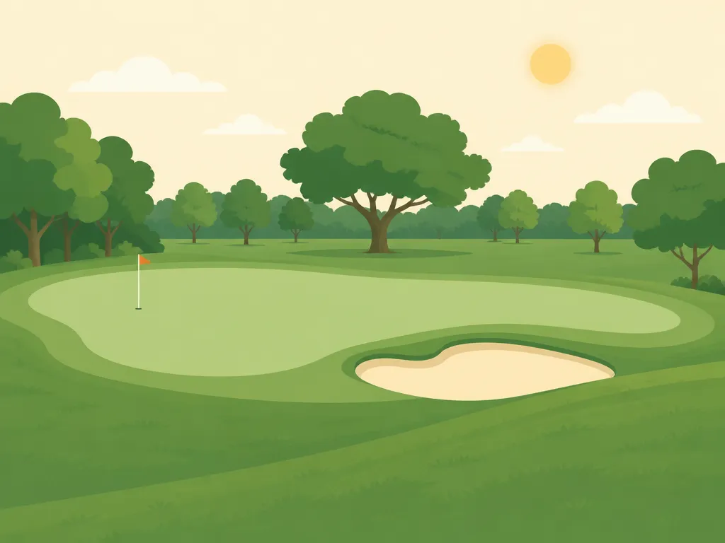 Illustration of Bristol Oaks Golf Club