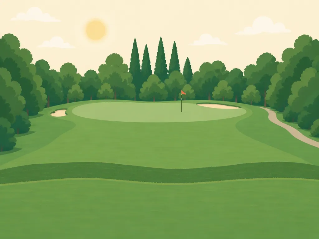 Illustration of Burford Golf Links