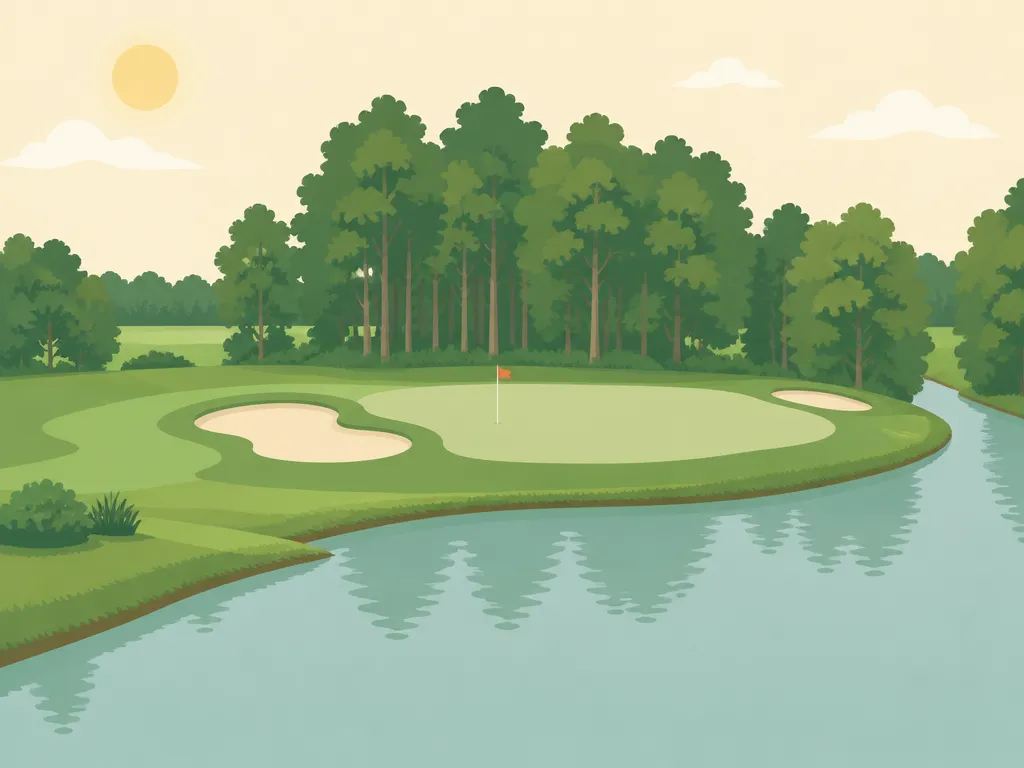 Illustration of Ponderosa Country Club