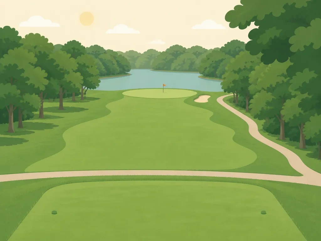 Illustration of Fort Jackson Golf Club (Old Hickory)