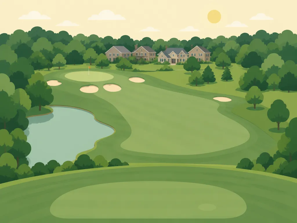 Illustration of Sleepy Hollow Country Club