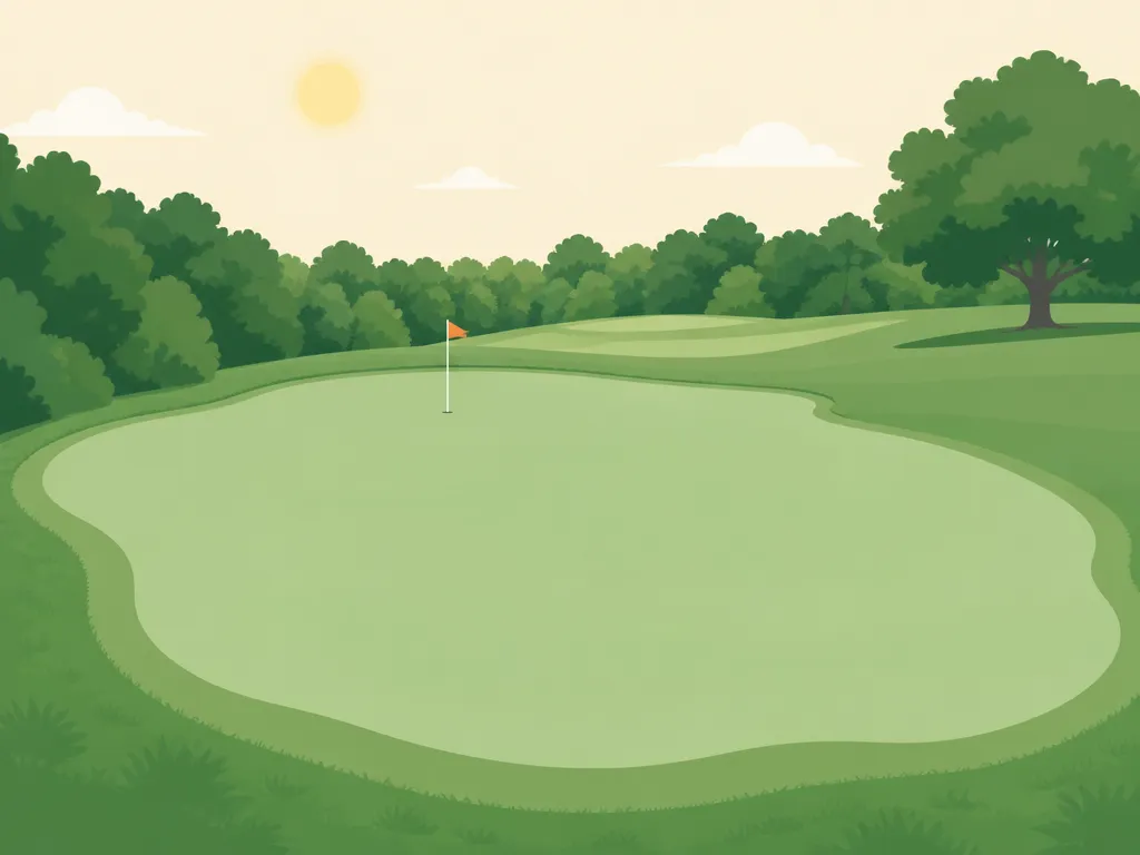 Illustration of Buncombe Creek Golf Course