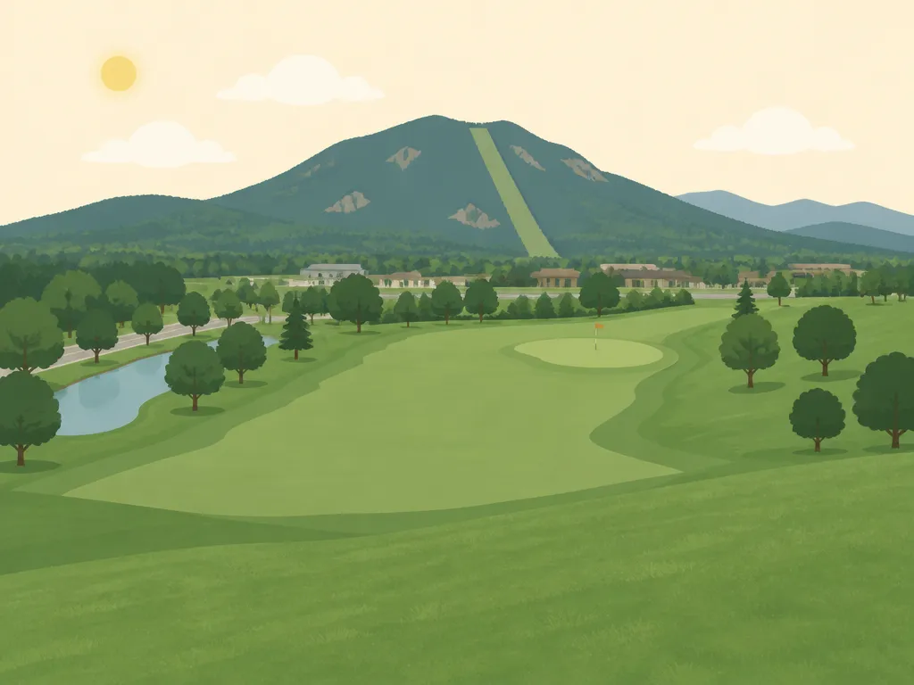 Illustration of Lake Estes Golf Course