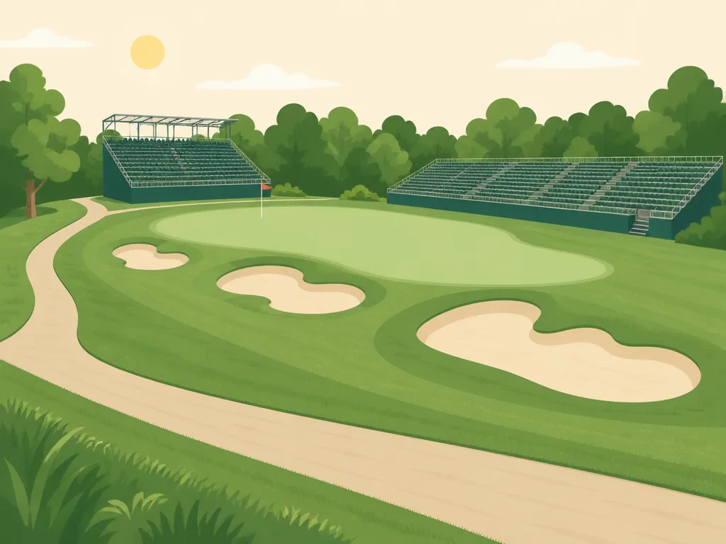 Illustration of Grey Silo Golf Course