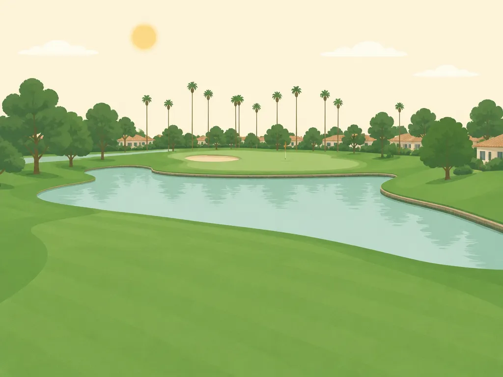 Illustration of Tustin Ranch Golf Club