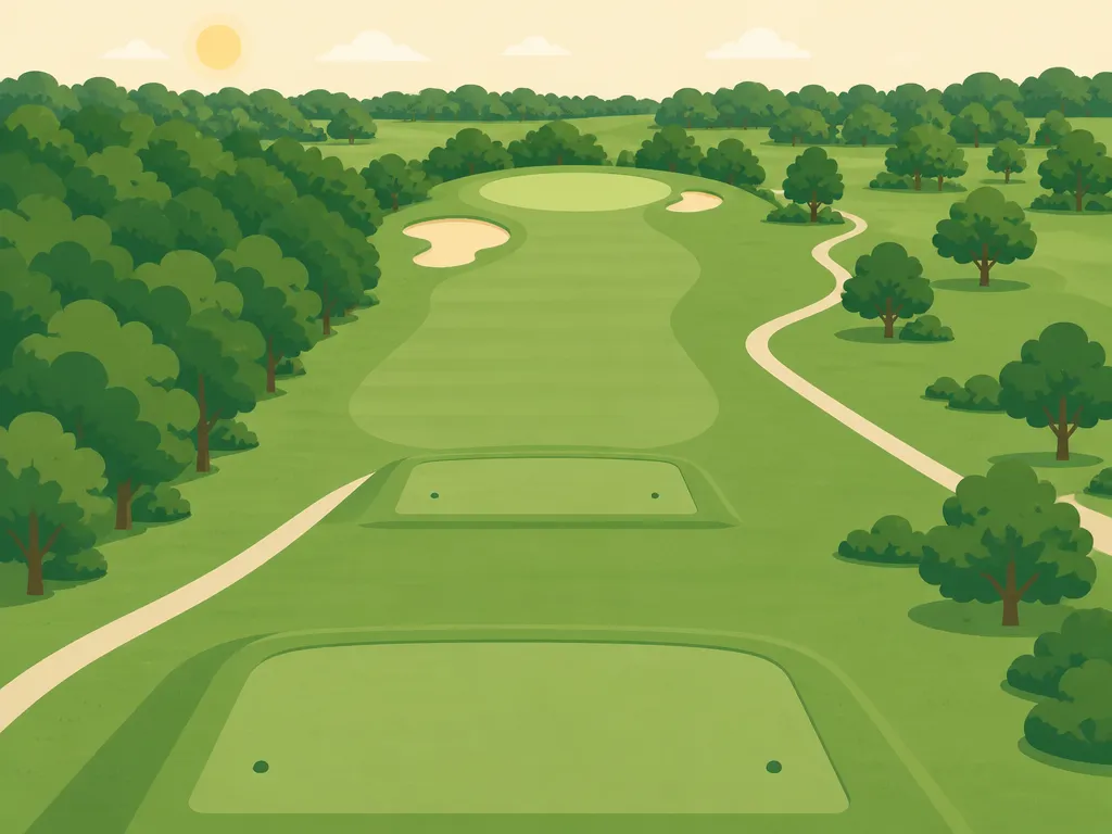 Illustration of Falcon Pointe Golf Club