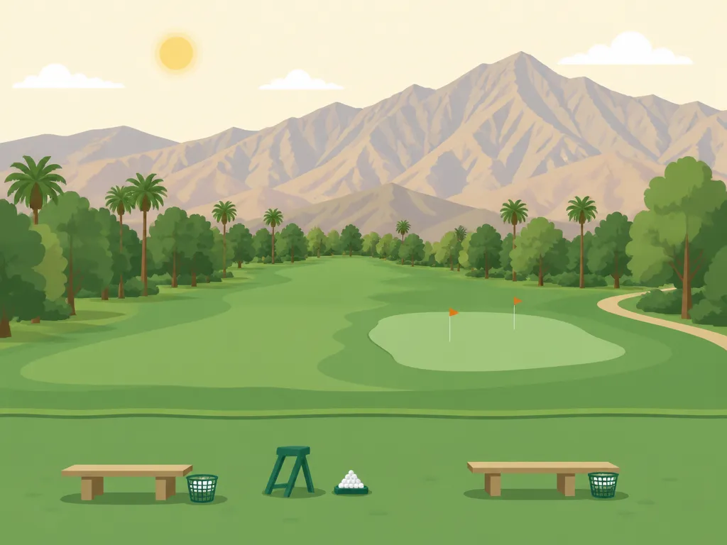 Illustration of De Anza Desert Club