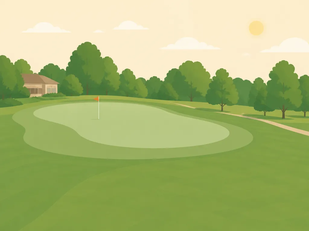 Illustration of Bluegrass Creek Golf Course
