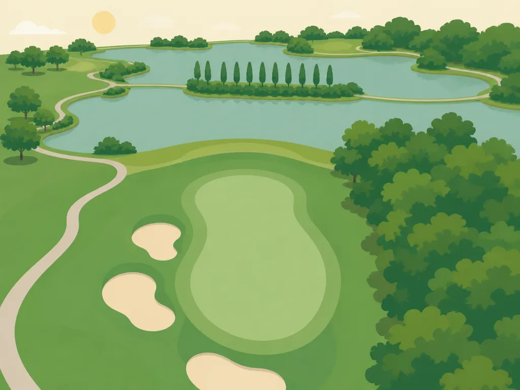 Illustration of LaPlaya Golf Club