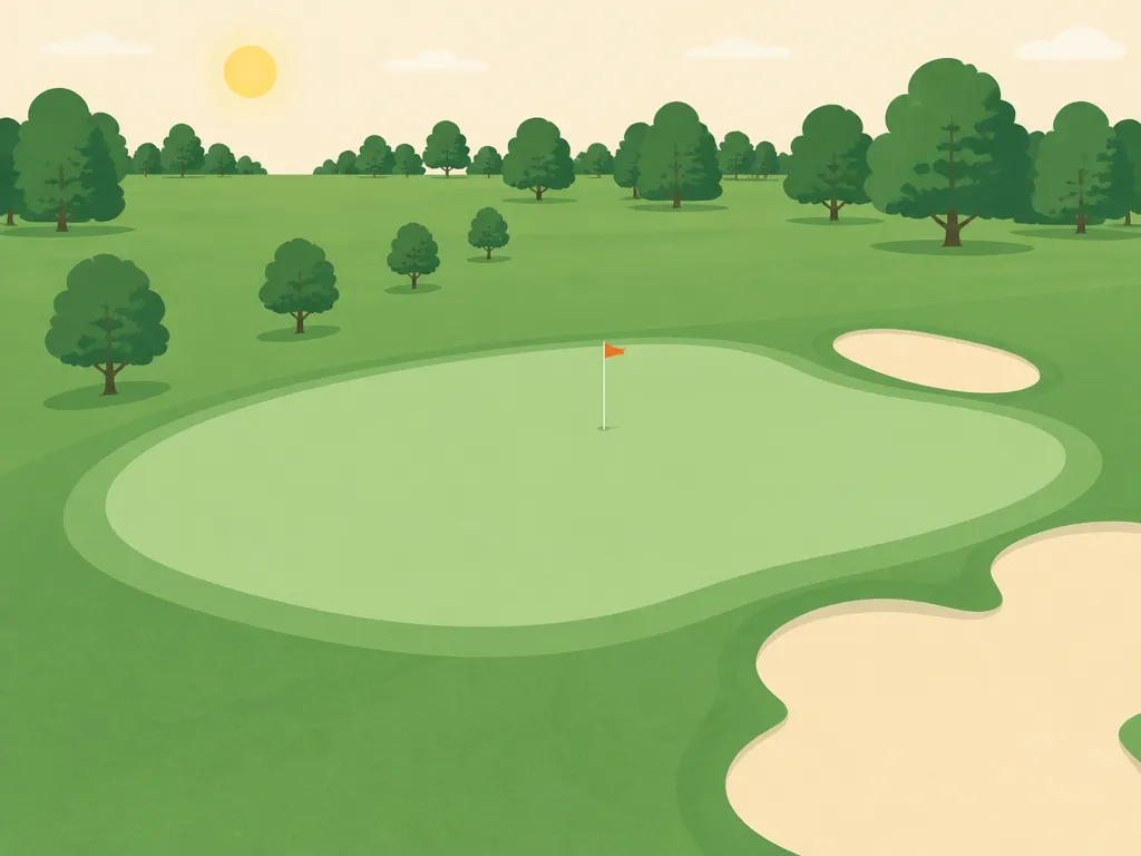 Illustration of West Brook Hills Golf Course