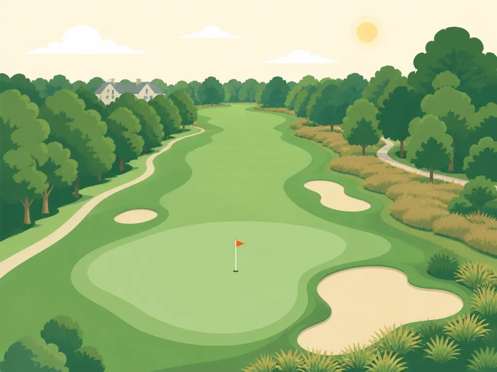 Illustration of Eagle Nest Golf Club