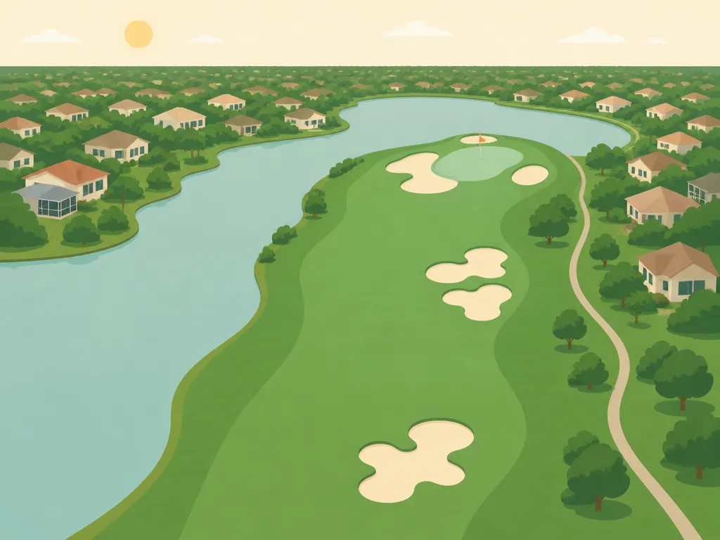 Illustration of Shadow Wood Country Club (South)