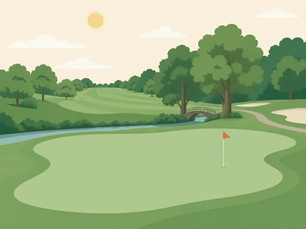 Illustration of River's Edge Golf