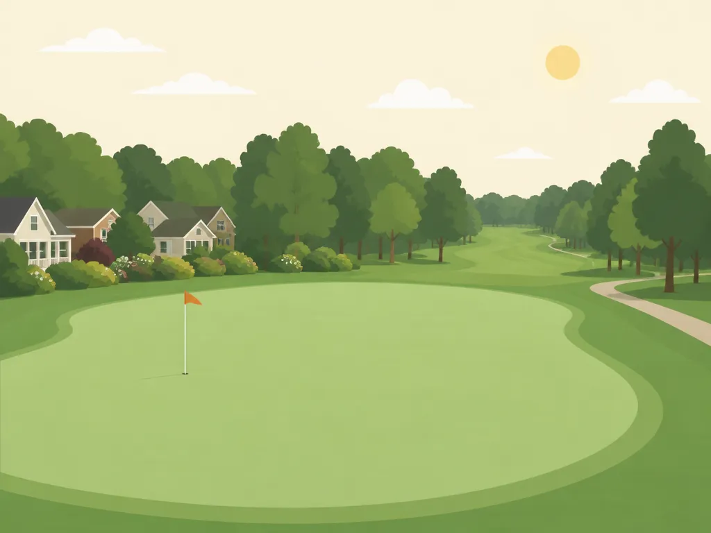 Illustration of Wildwood Green Golf Club