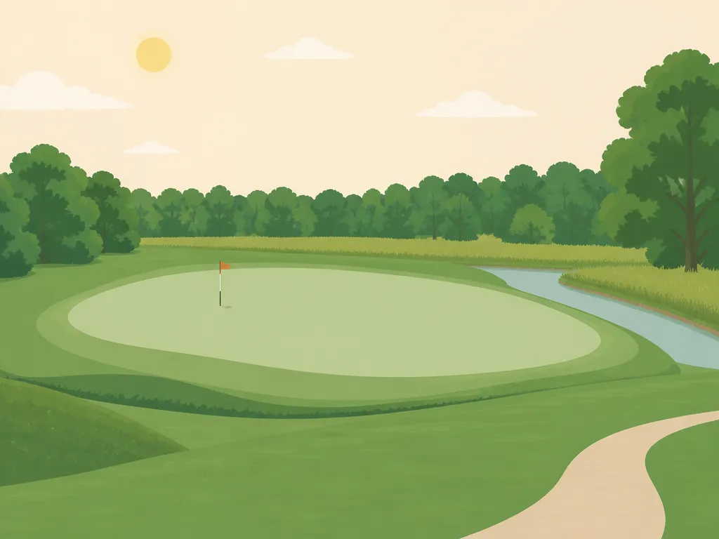 Illustration of Buffalo Rock Golf & Gun