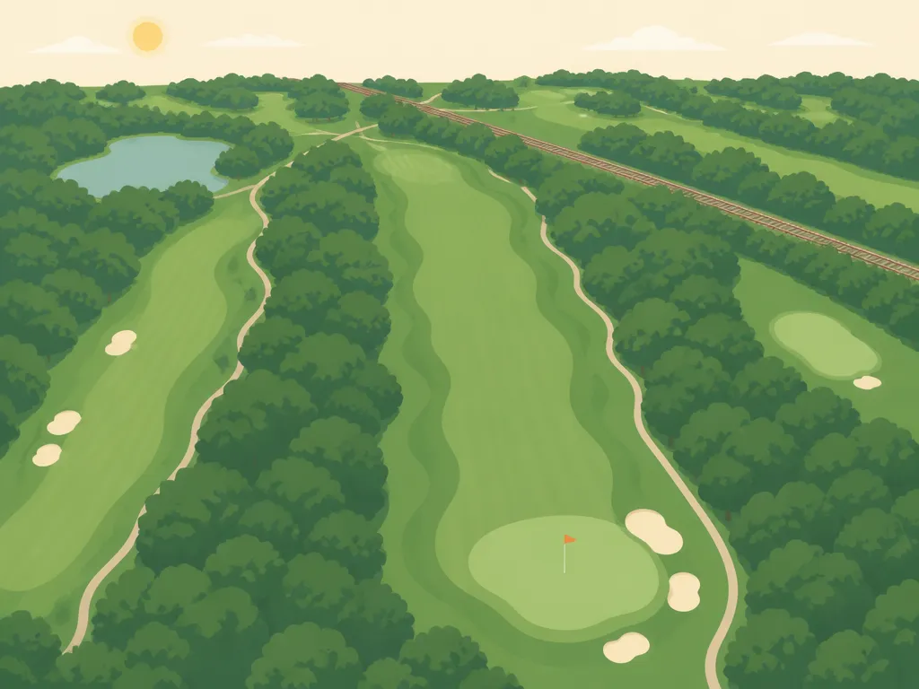 Illustration of Oakwood Country Club