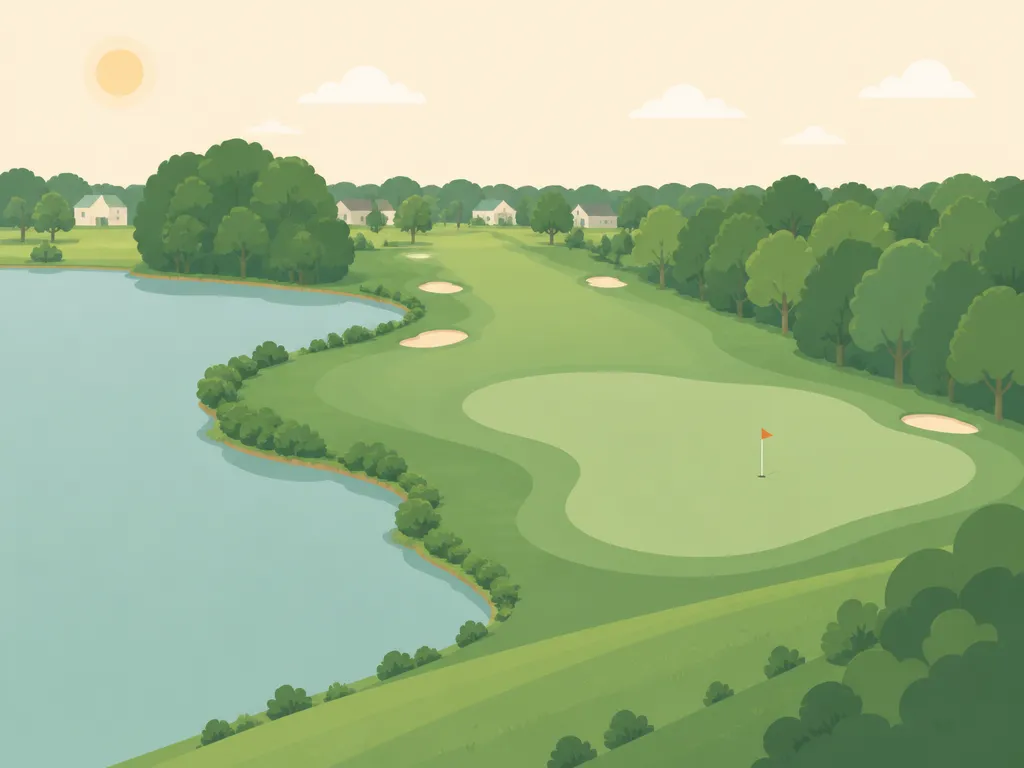 Illustration of Winter Quarters Golf Course