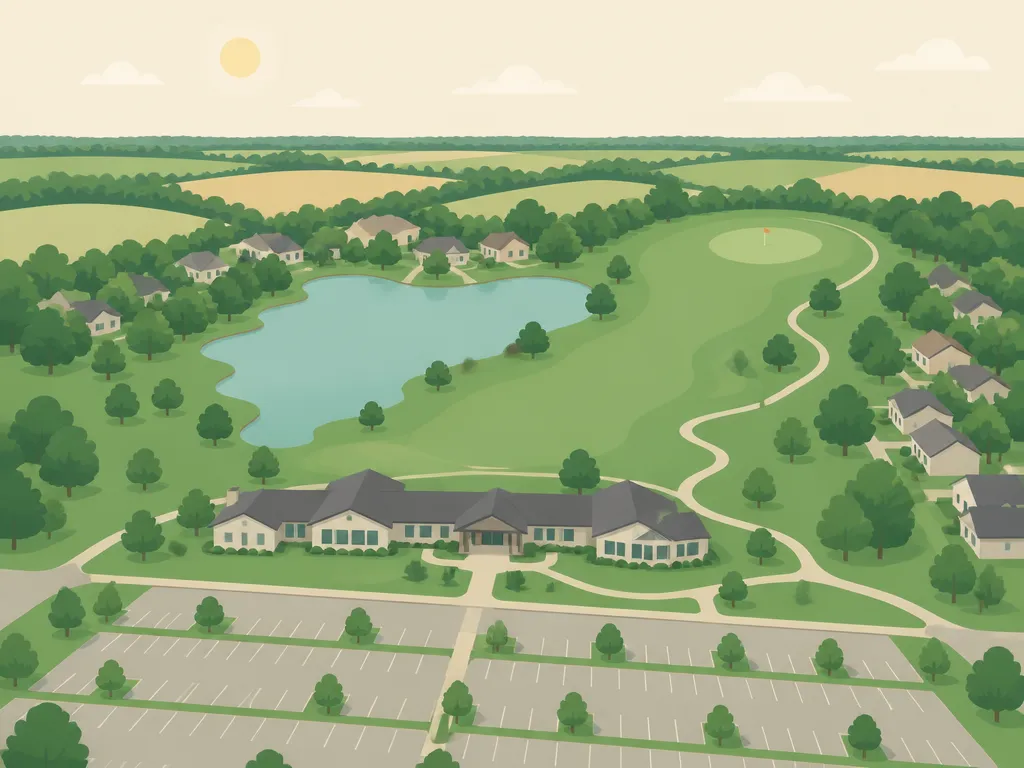 Illustration of K's Creek Golf Club