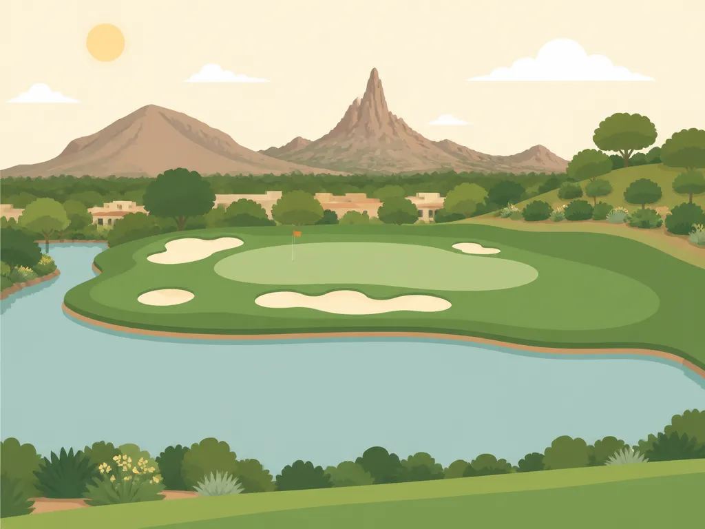 Illustration of Troon Country Club