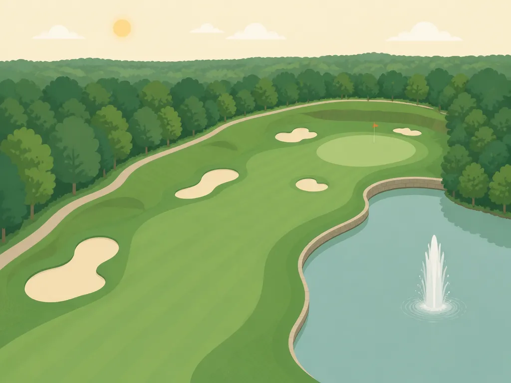 Illustration of The Club at Holliday Farms (Championship)