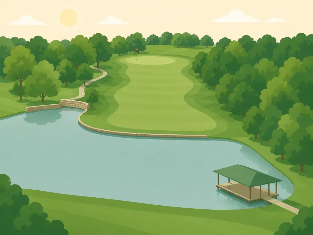 Illustration of Country Lake Golf Club