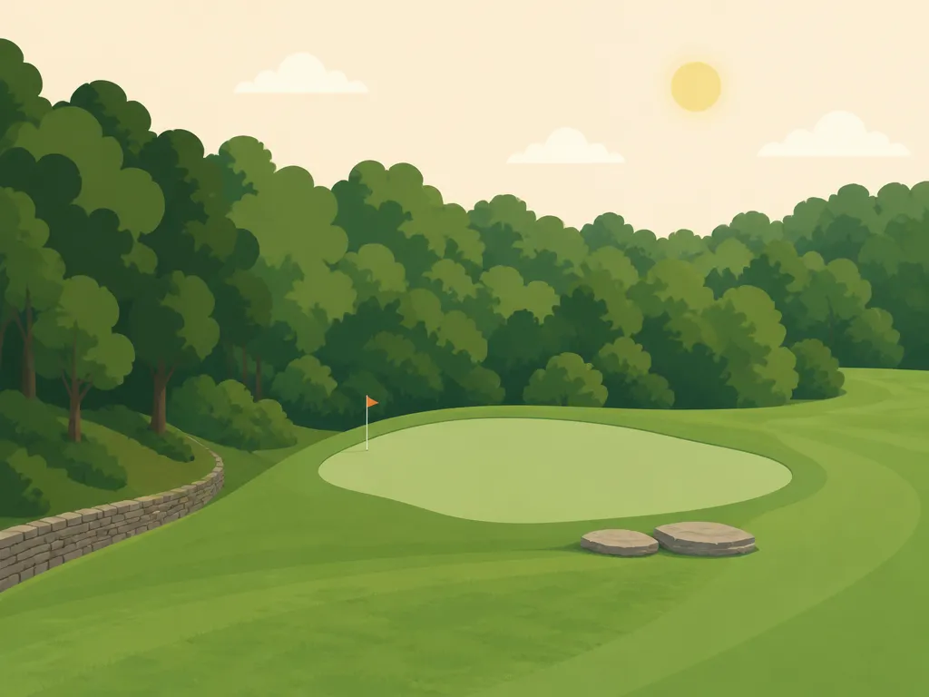 Illustration of Blue Stone Golf Course