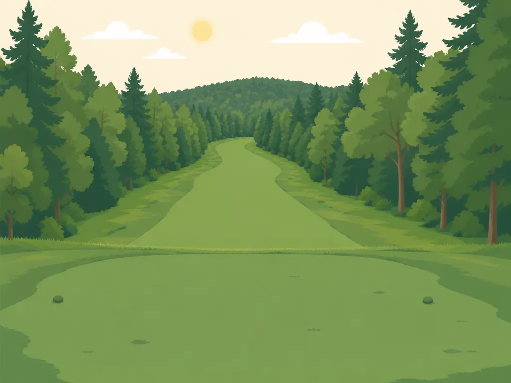 Illustration of Gold Mountain Golf Club (Cascade)