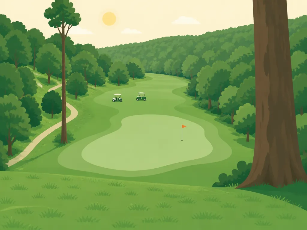Illustration of Outlaw Club at Alto Lakes