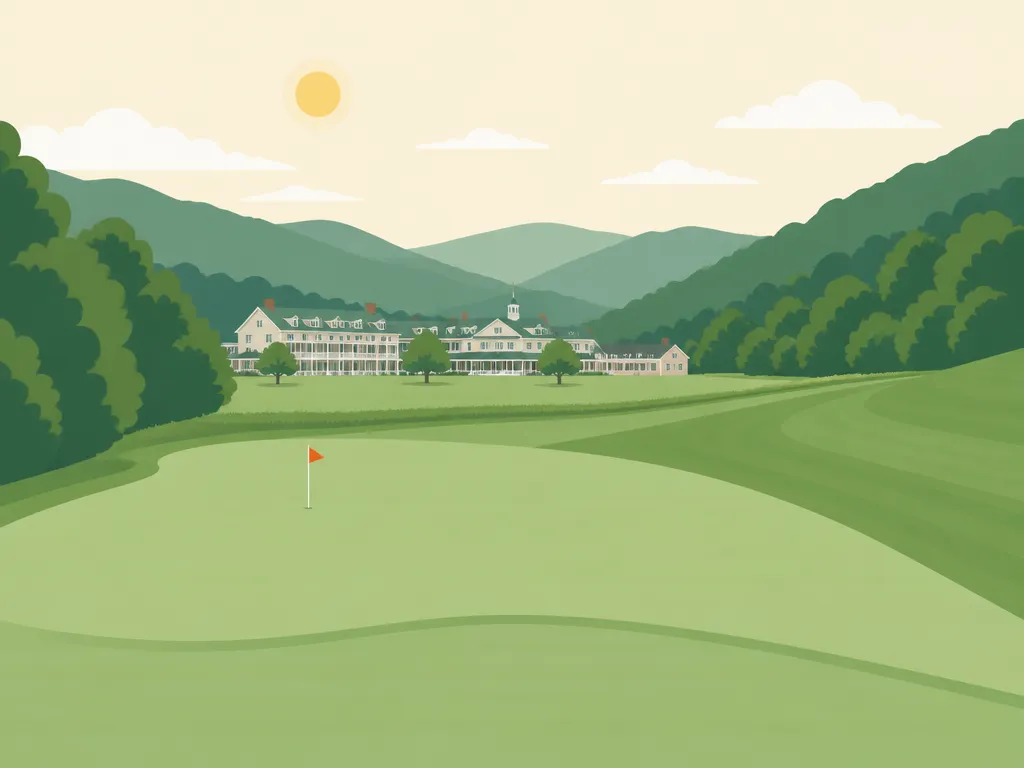 Illustration of Omni Bedford Springs Resort