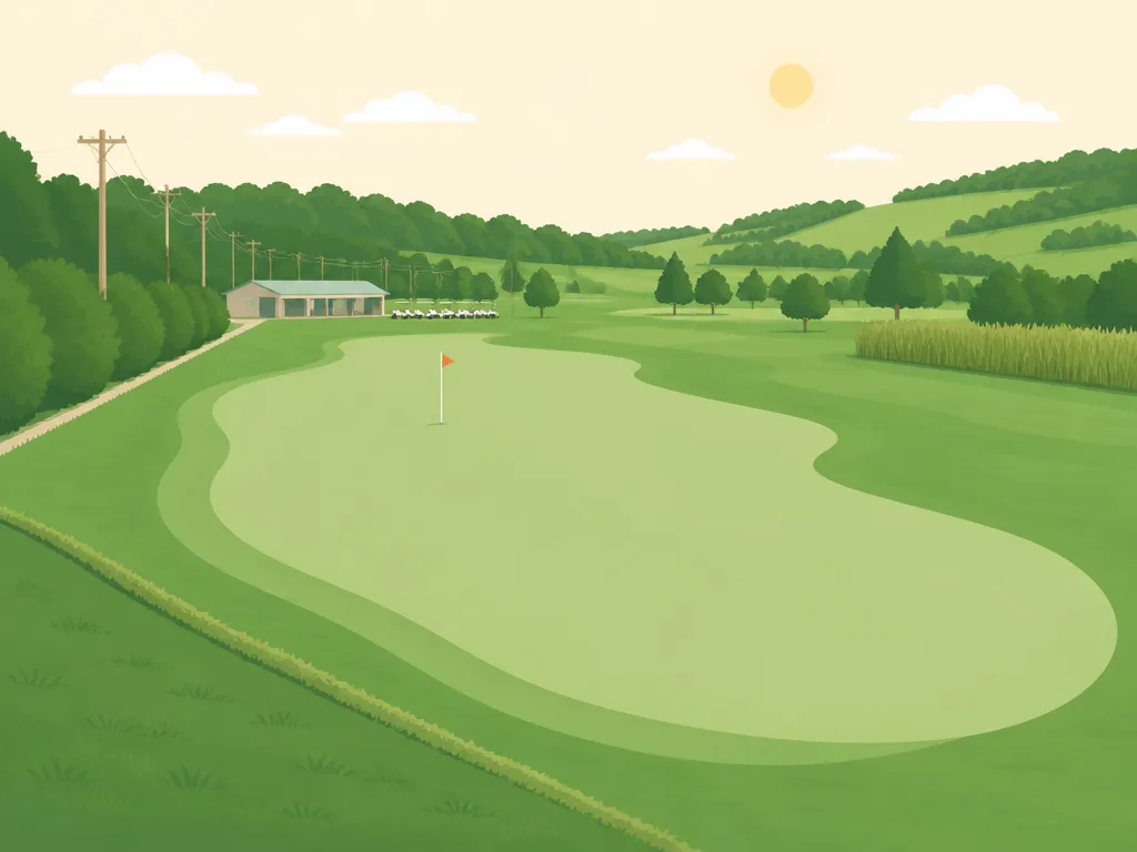 Illustration of Rough Rider Golf Course