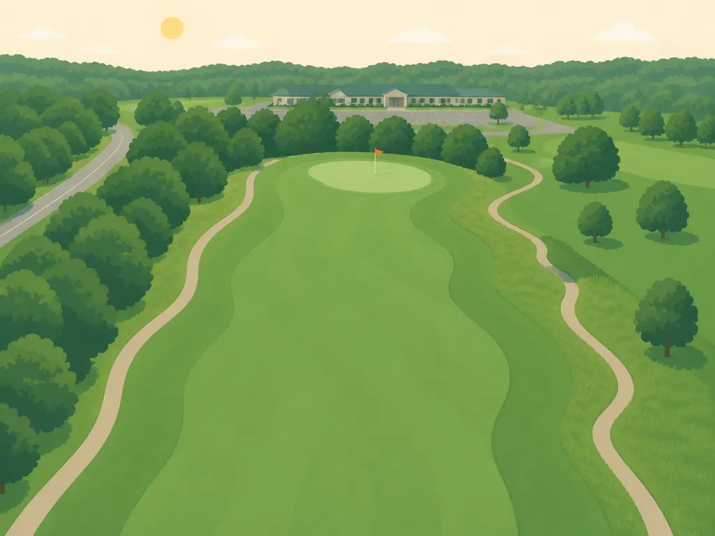 Illustration of Bridge Haven Golf Club