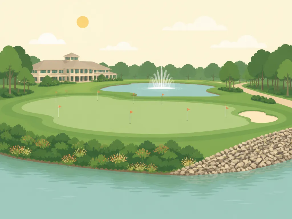 Illustration of Bear's Paw Country Club