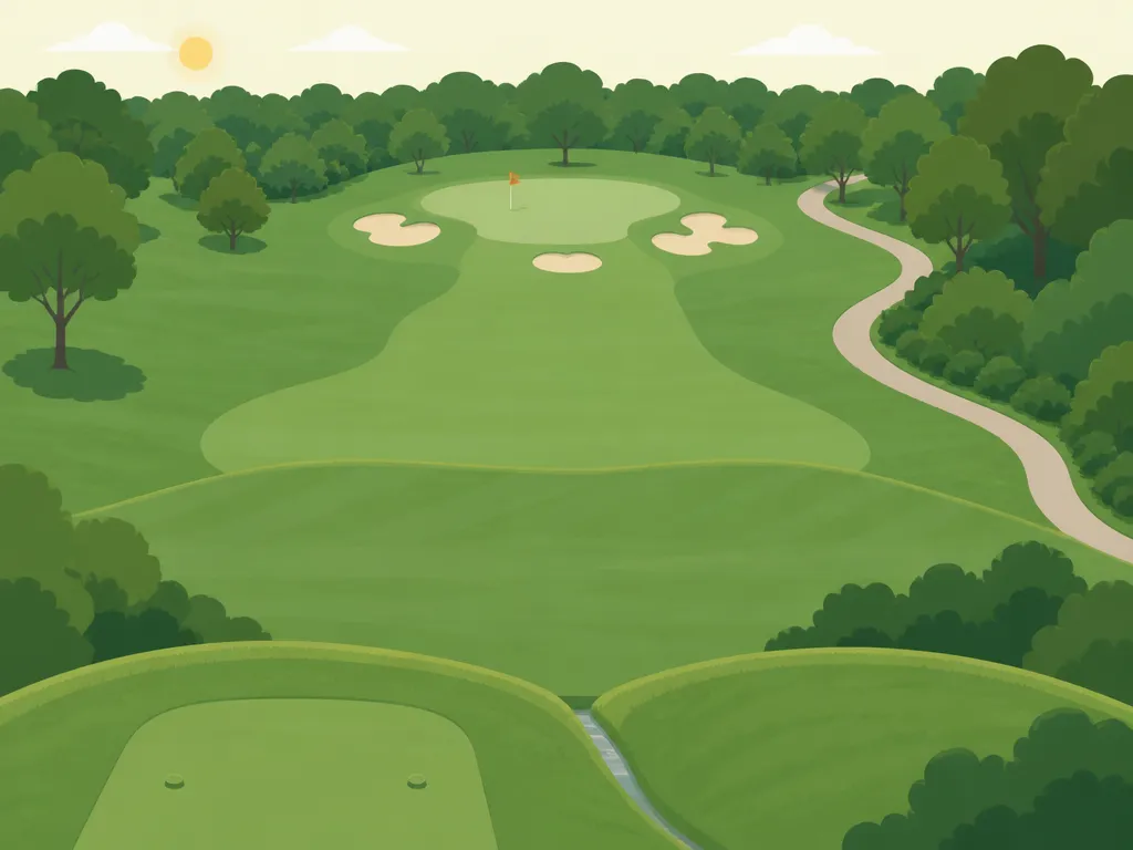 Illustration of Heroes Golf Course