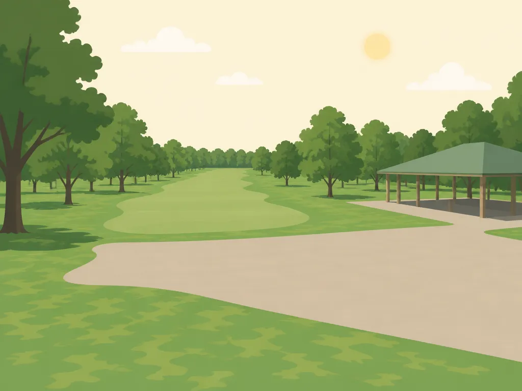 Illustration of Comanche Lake Golf Course