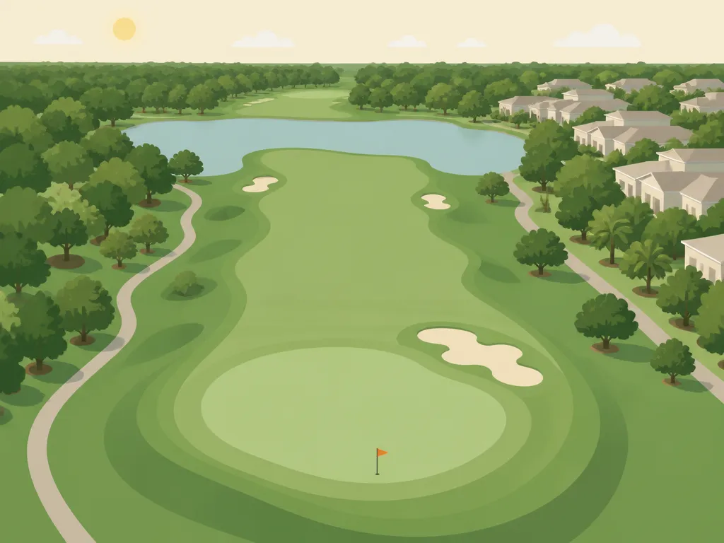 Illustration of Boca Woods Country Club (The Lakes)