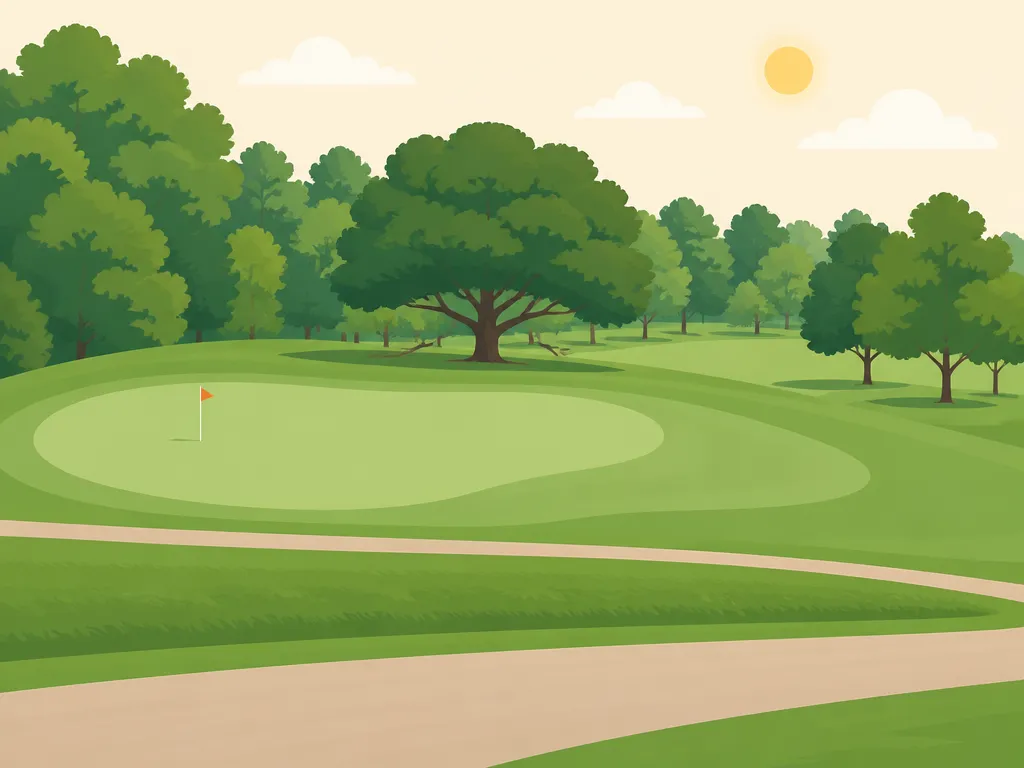 Illustration of Lehman Golf Club