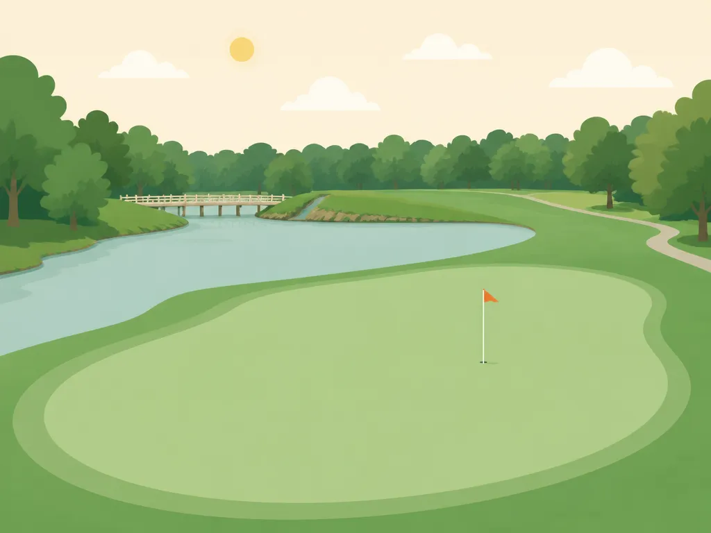 Illustration of Spring Lake Golf Club (Sandpiper)