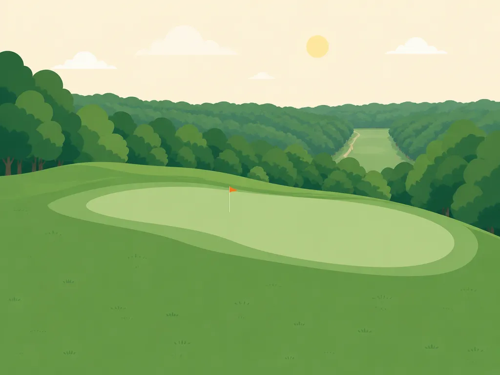 Illustration of Blackstone Golf Course