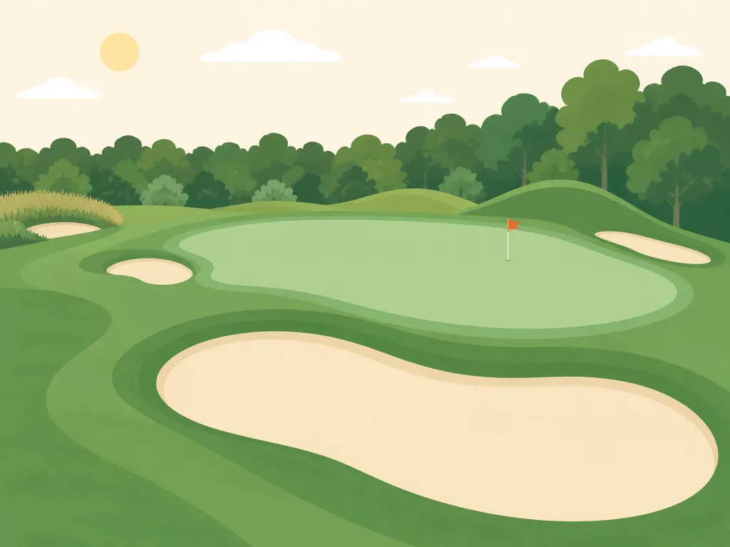 Illustration of Raspberry Falls Golf & Hunt Club
